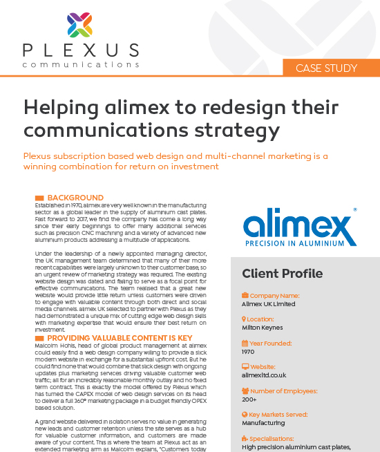 Alimex Case Study Case Studies