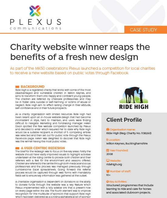 Ride High Case Study Case Studies